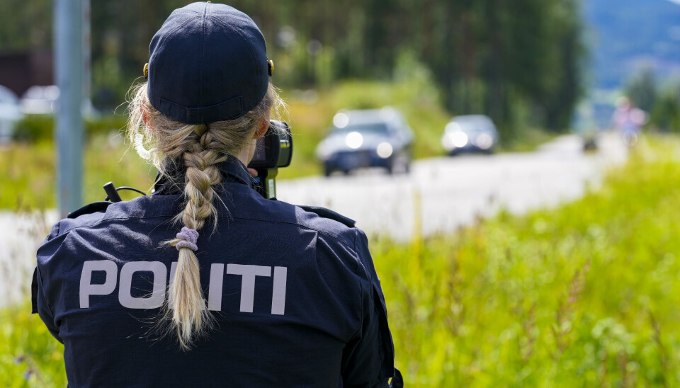16 bilister ble for å kjøre for fort i 60 sonen på tv 21 forbi Glingeråsen på Vestmarka