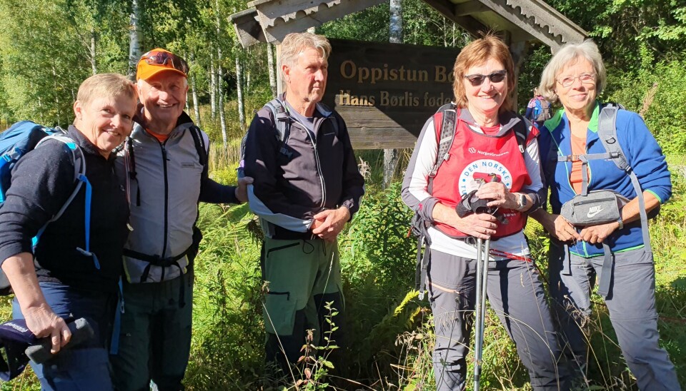 Fra venstre: Bente Rudberg, Bjarne Bråthen, Kai Bakken, Maj Aastebøl og Gro Blokka.