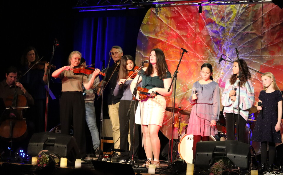 Søndag er det klart for finaleforestilling i kulturuka i rådhussalen. Her fra fjorårets arrangement.