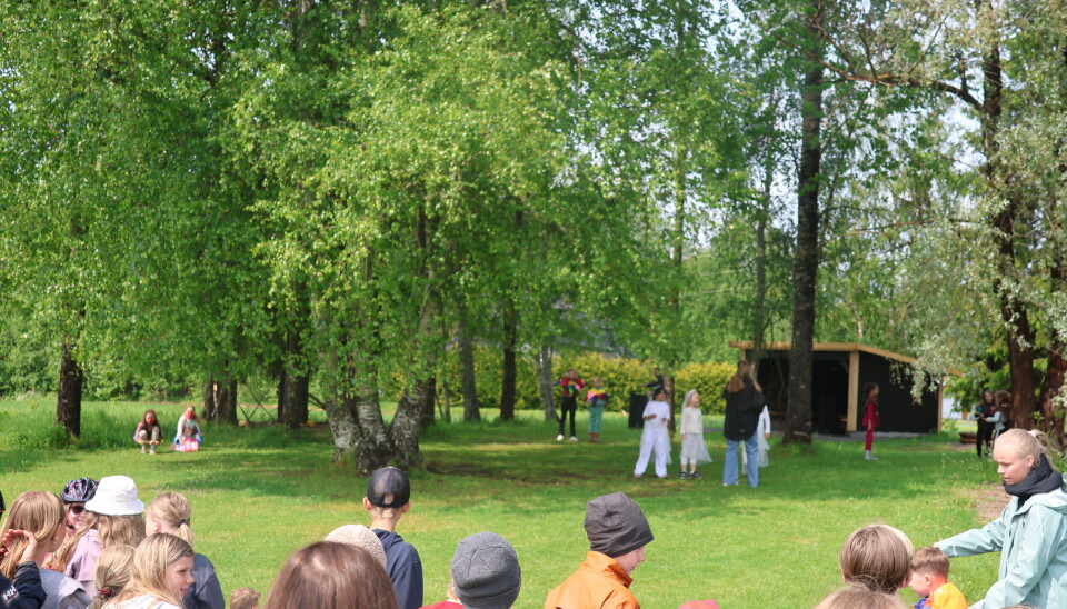 Elever ved Magnor skole har de siste tre ukene arbeidet i prosjekt. Et av prosjektene hadde dans som tema.