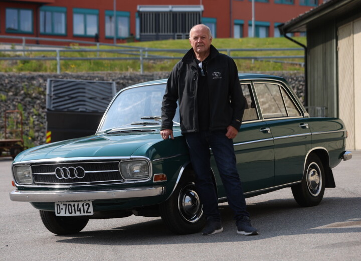 Rune Hansen hadde ingen planer om å skaffe seg veteranbil før en helt spesiell Audi dukket opp til salgs. .