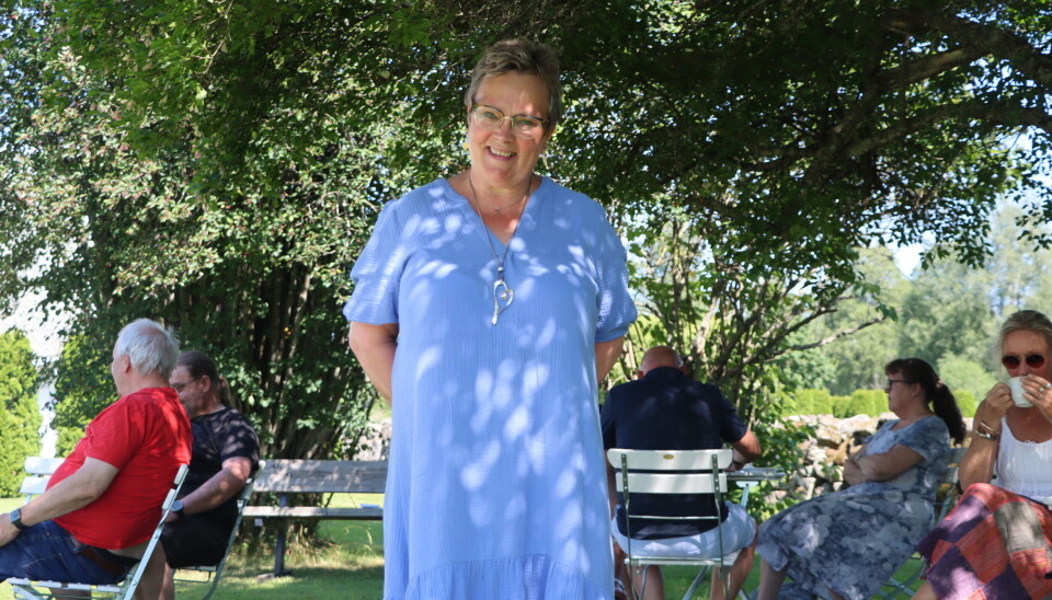 Mona-Teresa Vandrer har et variert program for de fire ukene de har åpen kjerkeplass.