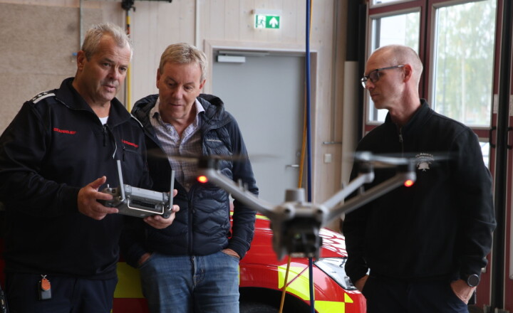 – Vi har pratet om drone lenge, men det er ikke bare løp og kjøp