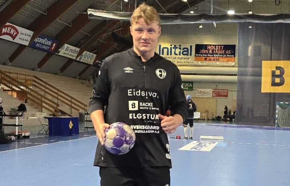 Har tatt steget til håndballtoppen