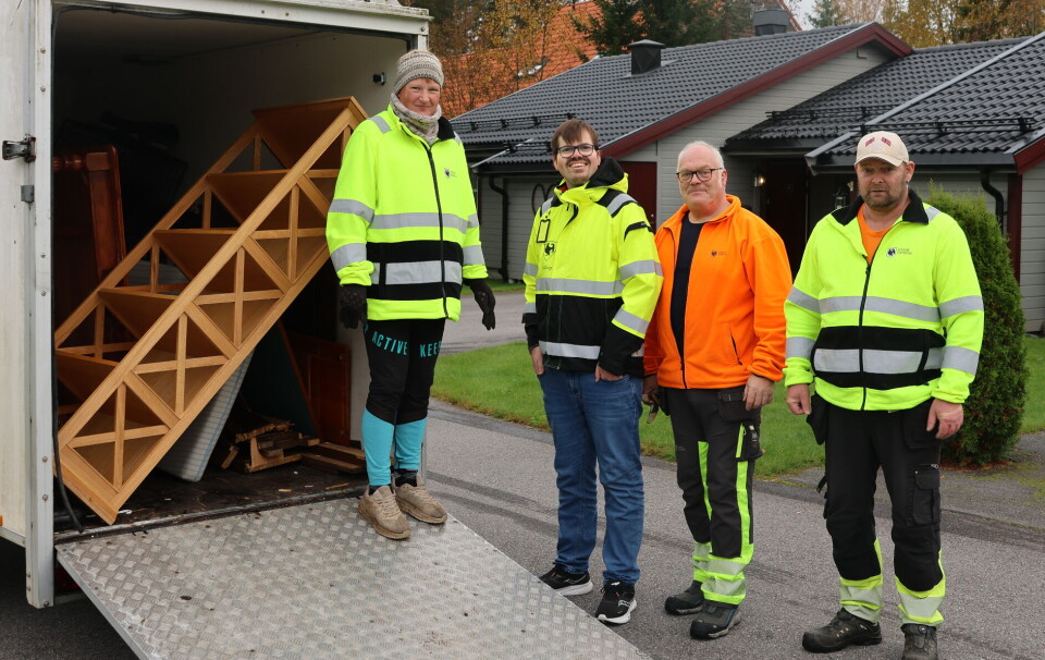 – Vi hopper i det og tar det med et smil