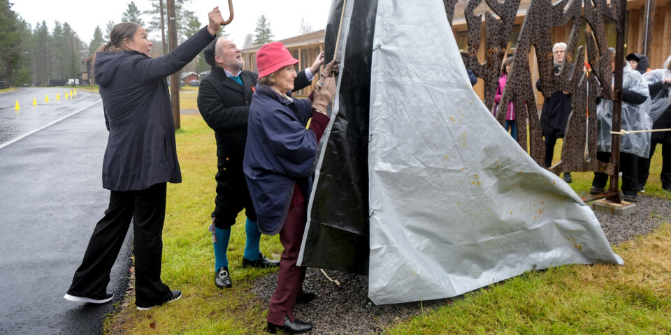 Dronning Sonja åpnet nytt museumsbygg på Norsk Skogfinsk Museum