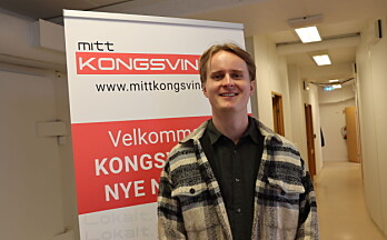 Henrik Lenborg (25) er nyansatt i Mitt Kongsvinger og Mitt Eidskog