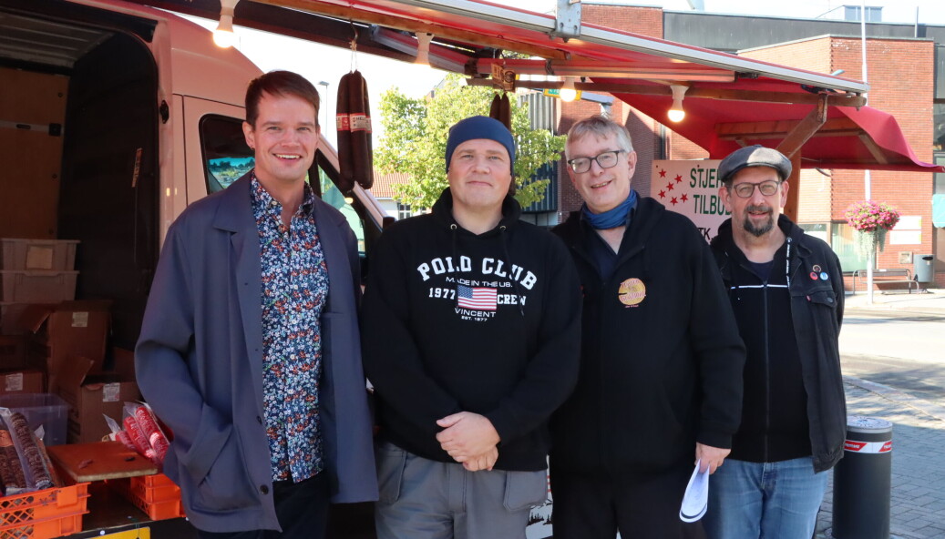 Marken er tilbake i byen, og ukens panel gikk rett i pølseboden. Tor-Arne Leithe og Heiki Noer Johansen er ukens gjester. Marken er tilbake i byen, og ukens panel gikk rett i pølseboden. Tor-Arne Leithe og Heiki Noer Johansen er ukens gjester.