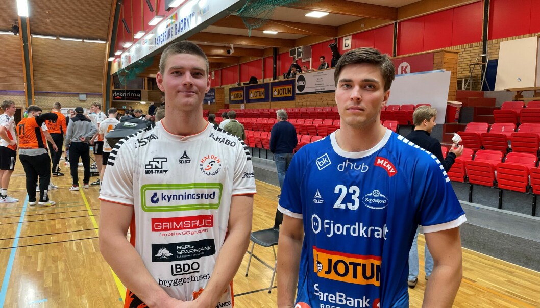Jørgen og Halden vant kveldens NM-kamp mot lillebror Anders og Sandefjord.