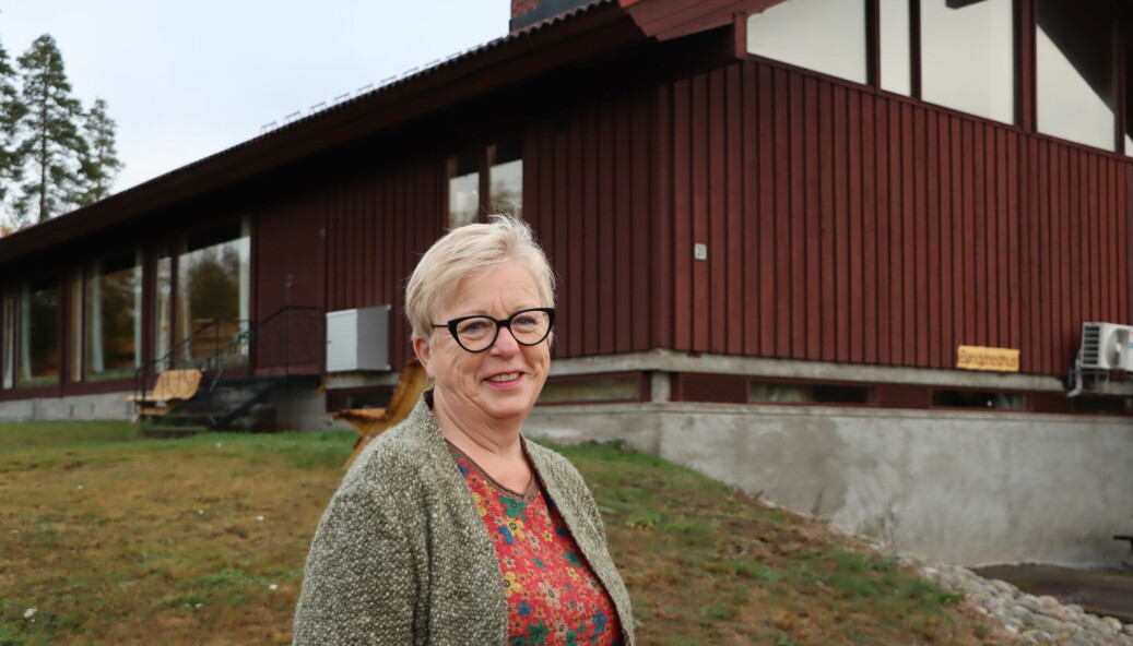 Det er mye jobb å gjøre på Bøndenes Hus, men Marianne Rundgren synes folk er flinke til å gi sin støtte.