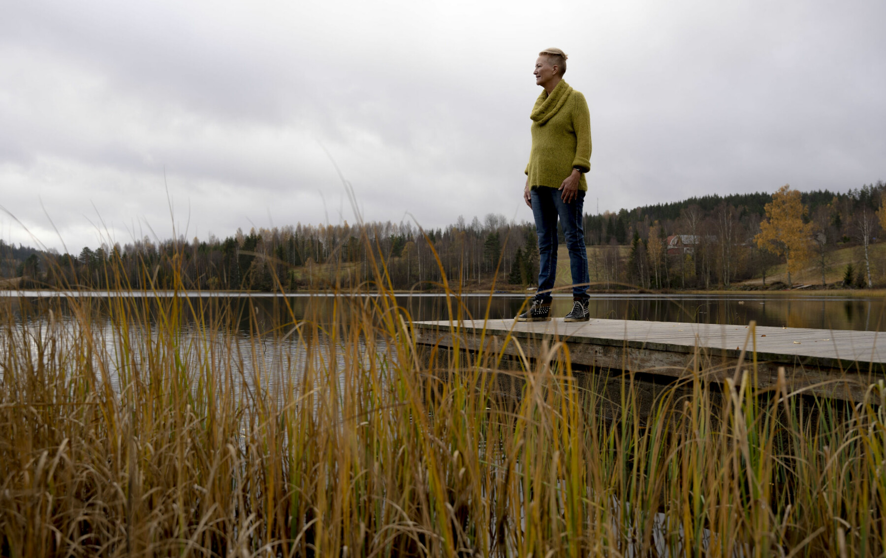 Selv om livet bydde på mye i Oslo, er det på Eidskogen hvor Unni Kjus finner roen.