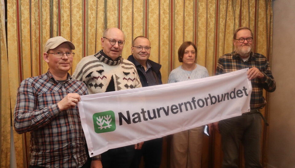 Det nyvalgte styret i Naturvernforbundets lokallag Glåmdal består av: f.v Robert Tollefsen, Kim Aastangen, Arild Busch, Hilde Duelien, og Inge Torhaug.