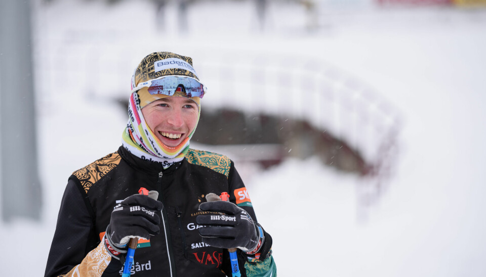 Med stavbrekk og feil stav i mange kilometer gikk det ikke helt som forventet for Bård Eskil Bjørndalen under årets Vasalopp