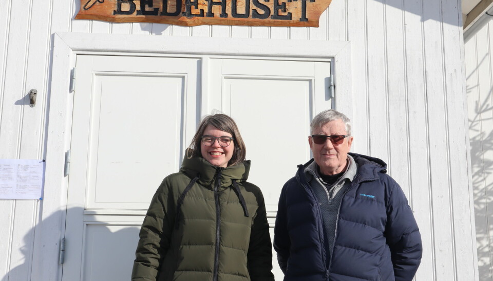 Bettina Eckbo og Arne Delviken har stadig fredagstacoer i Bedehuset'.
