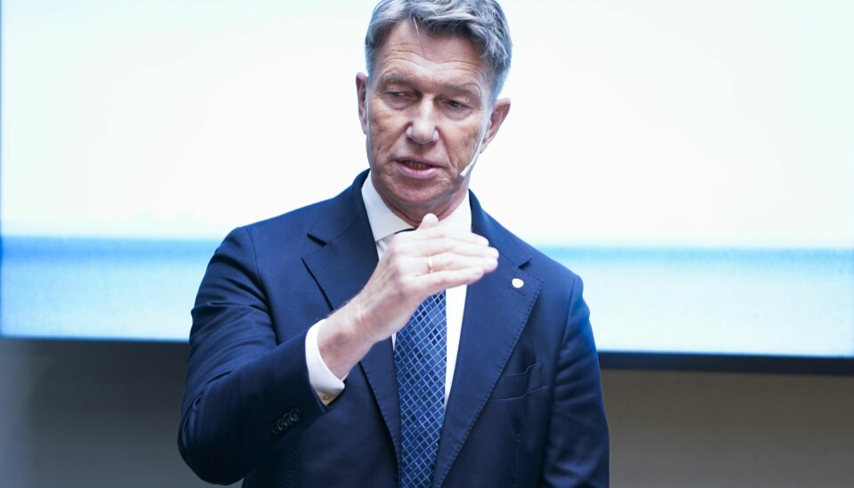 Olje og energiminister Terje Aasland (Ap).