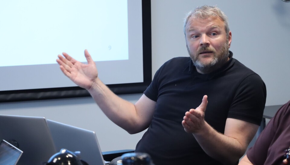 Virksomhetsleder for oppvekst og læring, Nils Johansen, snakket om innsparinger for formannskapet.