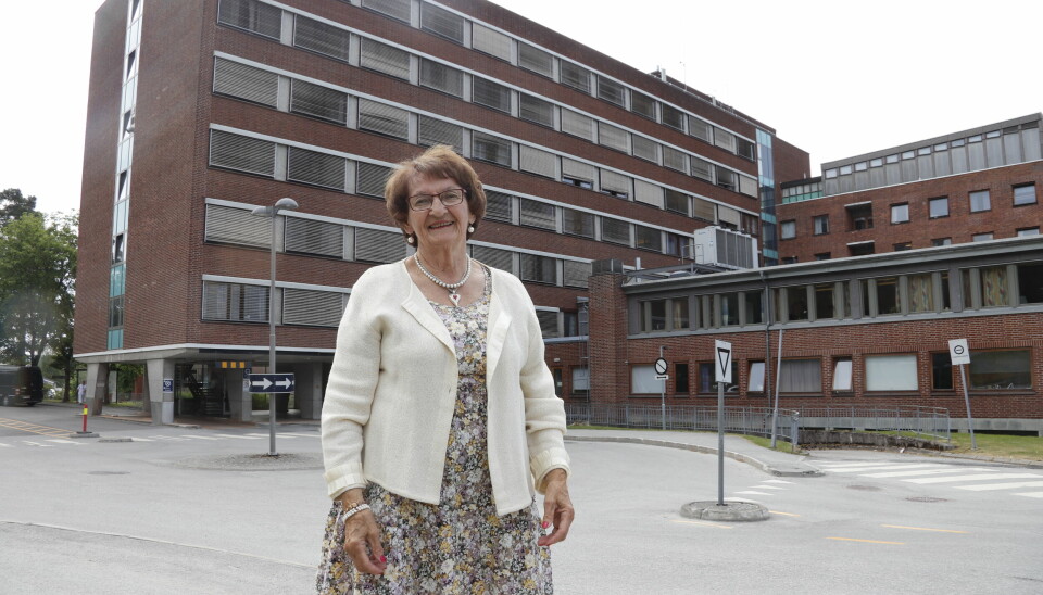 Inger Karin Svensson har blitt et veldig kjent fjes på Kongsvinger sykehus.