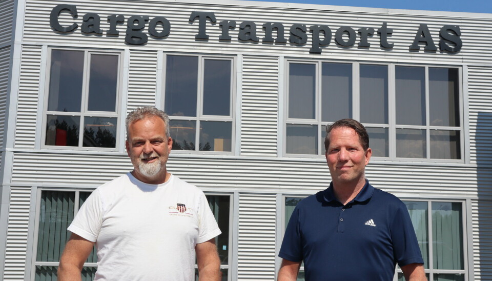 Per Ivar Olsen (t.v.) og Patrik Svensson startet firmaet sammen og har tiårs jubileum.
