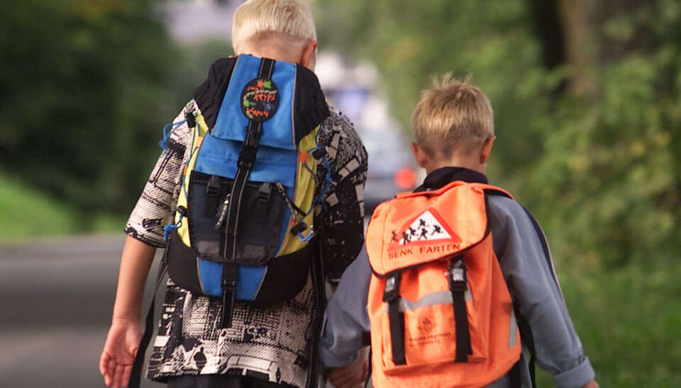Se opp for skolebarn langs skoleveiene allerede nå oppfordrer Trygg Trafikk.