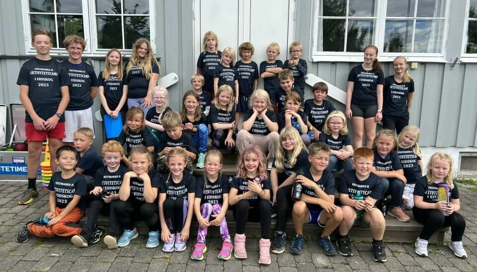 Årets aktivitetscamp har gått av stabelen på Vestmarka denne uka. 30 unger fra hele Eidskog har deltatt.