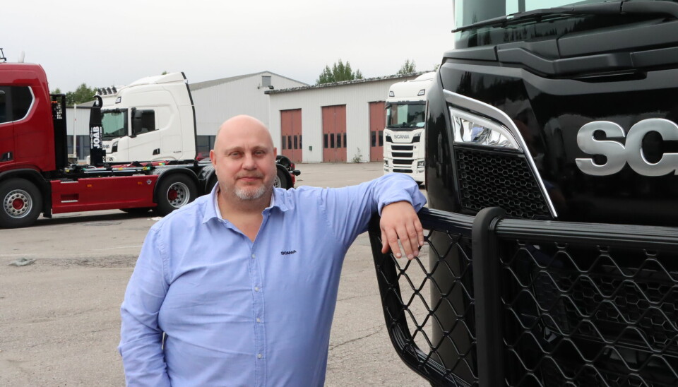 Øyvind Aasberg har hatt de fleste roller på Scania, og nå er han blitt distriktssjef.